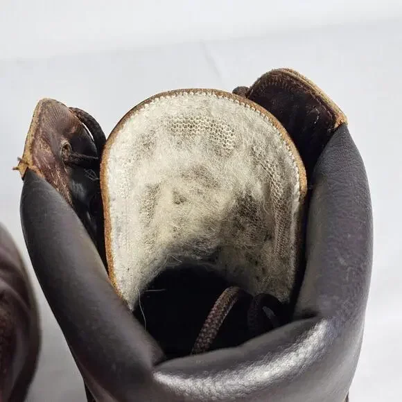 Vintage Panama Jack Brown Leather Ankle Boots Women's EU Size 38 US 7 - Picture 12 of 12